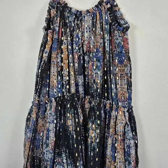 Forever 21 Multicolor Sleeveless Mini Shift Women's Dress Medium NWT - Picture 3 of 11